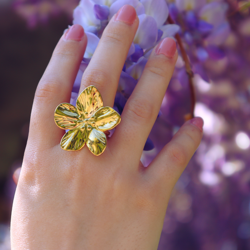 Bague fleur